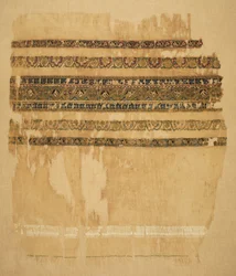 Tulband of sjaaleinde met tiraz en goud, 1094