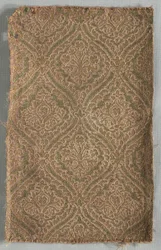 Twee brokaatfragmenten, late 1500s
