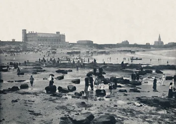 Tynemouth - Het Aquarium en de Zanden, 1895