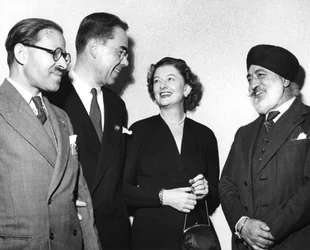 Algemene conferentie van UNESCO in Parijs, november 1952