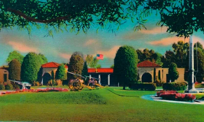 U.S. Naval Training Station, Administratiegebouw. San Diego, Californië, ca. 1941