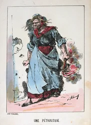 Une Petroleuse, Parijse Commune, 1871