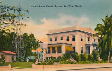 United States Weather Bureau, Key West, Florida, ca. 1940s
