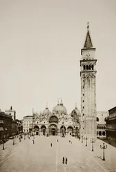 Untitled 96, ca. 1890. [Basiliek van San Marco en Campanile, Venetië]