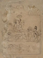 Varaha Triomfantelijk, late 18e eeuw