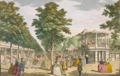 Vauxhall Gardens, Lambeth, 18e eeuw