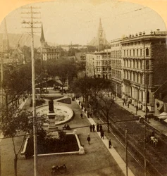 Victoria Square, Montreal, Canada, 1904