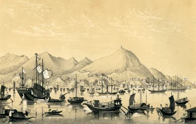 Victoria Town, Hong Kong Island, 1847