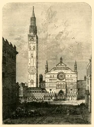 Uitzicht in Cremona, 1890