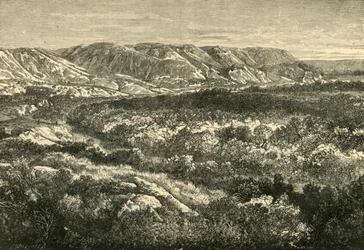 Uitzicht in de Jordaanvallei