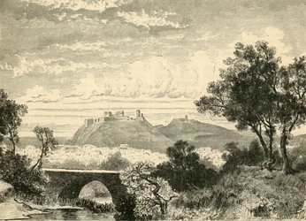 Zicht op Athene, 1890