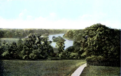 Uitzicht op de Theems vanaf Richmond Hill, Londen, 20e eeuw