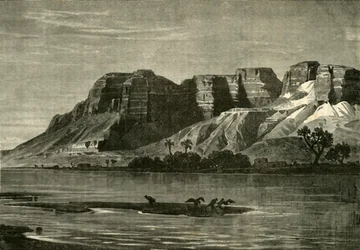 Uitzicht op de Nijl, 1890