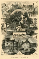 Uitzichten in Camberwell en Dulwich, ca. 1878