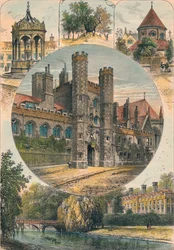 Uitzichten in en rond Cambridge, ca. 1890