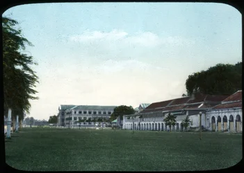 Oorlogsdepartement gebouwen en militaire academie, Bangkok, Siam