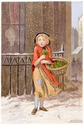 Waterkersverkoper, ca. 1880
