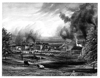 Wedgwood fabriek, Etruria, Hanley, Staffordshire, Engeland
