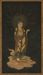 Welkomstafdaling van Jizo Bosatsu, 1200s