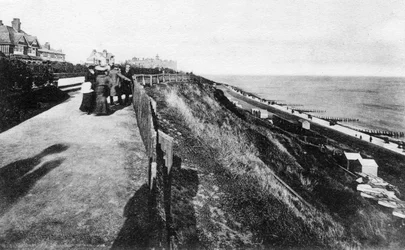 West Cliff en tuinen, Felixstowe, Suffolk