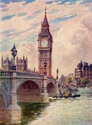 Westminster Bridge en Big Ben
