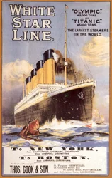 White Star Line. Titanic & Olympic, ca. 1911