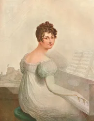 Windsor Castle. Georgina Quentin minnares van koning George IV