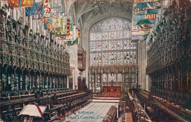 Windsor, St. Georges Kapel, Koor