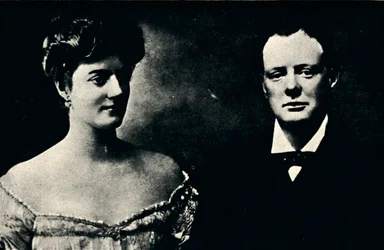 Verloving van Winston Churchill, ca. 1908, 1945