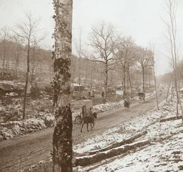 Winter, Genicourt, Noord-Frankrijk, ca. 1914-ca. 1918