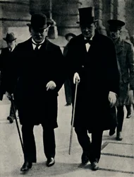 Met David Lloyd George, 1917