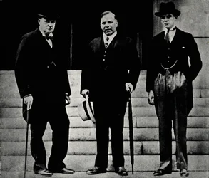 Met de premier van Canada, 1929, 1945