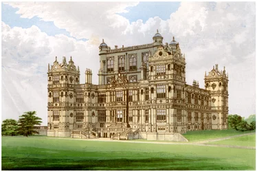 Wollaton Hall, Nottingham, Nottinghamshire, huis van Lord Middleton