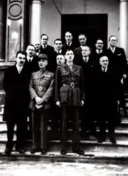 Wereldoorlog 2: De Gaulle met de gevluchte Franse regering in Algerije