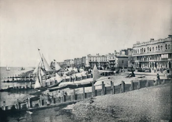 Worthing - Algemeen Uitzicht op de Voorzijde, 1895