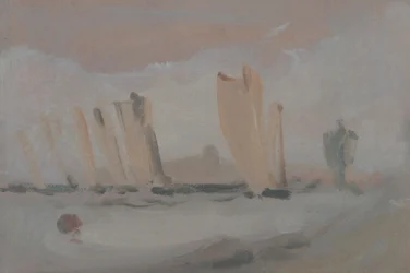 Jachtwedstrijden op de Solent, ca. 1827