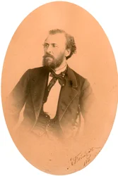 Yakov Polonsky, Russische dichter, c1866
