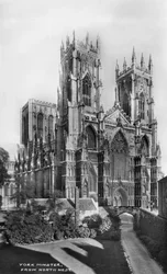 York Minster, York, Noord-Yorkshire, begin 20e eeuw