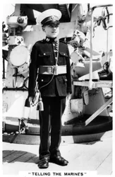 Jonge trompetter van de Royal Marines, 1937