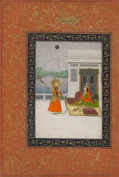 Yusuf en Zulaykha ontmoeten elkaar, ca. 1764