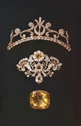 Collectie van paste sieraden, Frans en Engels, 18e eeuw