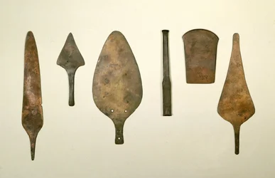 Koperen werktuigen, Harappa, 2300-1750 v.Chr.