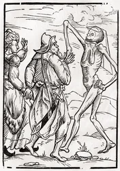 De dood komt voor de ongelovige echtgenoot, uit 