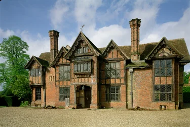 Dorney Court, oorspronkelijk daterend uit ca. 1500, Engelse School, Dorney, nabij Windsor, Berkshire, VK