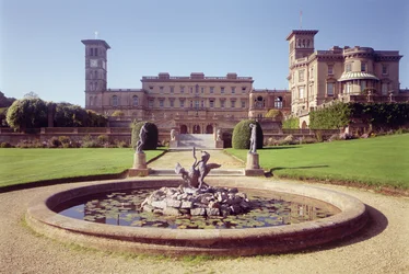 Exterieur van Osborne House, East Cowes