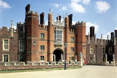 Hampton Court Palace in de lente 14 & 1520