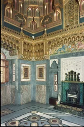 Interieur, Cardiff Castle, Wales, gebouwd c.1875