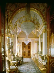 Interieur van de privé-appartementen van het Grote Kremlin-paleis