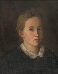 Portret van Hermína Kubínyi