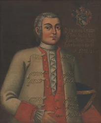 Portret van Michal Kubínyi